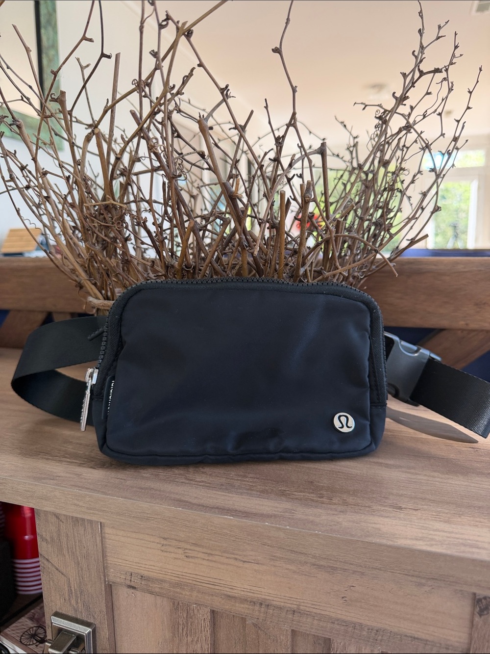 lululemon athletica Black Compact Belt Bag
